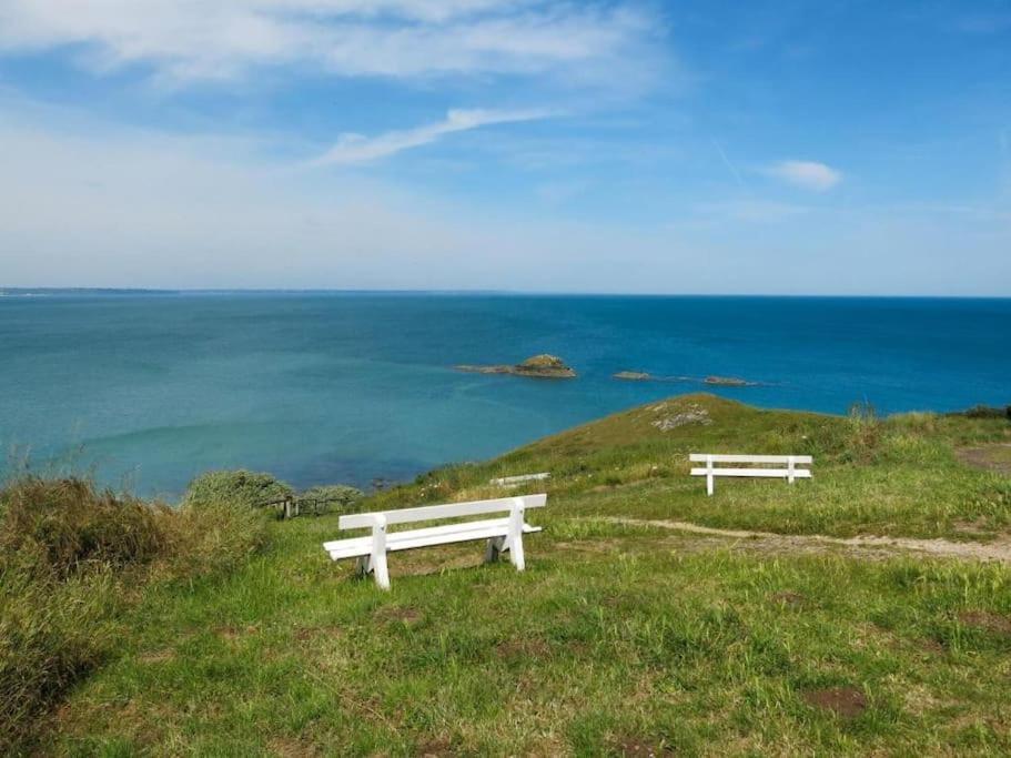 Appart' Avec Grande Terrasse Vue -50m Et Du Sentier De Randonnee Planguenoual